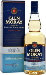 Glen Moray Peated Elgin Classic, gift box, 0.7 л