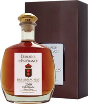 Domaine dEsperance, Bas-Armagnac AOC Folle Blanche, 2000, gift box, 0.7 л