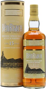 Benriach Sauternes Wood Finish, 15 Years Old, in tube, 0.7 л