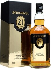 Виски Springbank 21 Years Old, gift box, 0.7 л