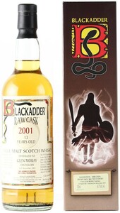 Blackadder, Raw Cask Glen Moray, 13 Years Old, 2001, gift box, 0.7 л