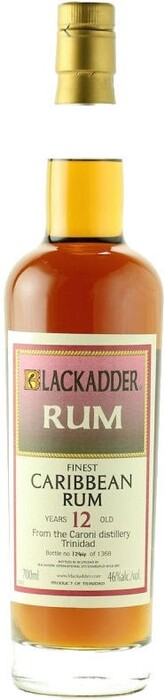 На фото изображение Blackadder, Caroni Caribbean 12 Years Old, 0.7 L (Блэкэдер, Карони Карибиан 12-летний объемом 0.7 литра)