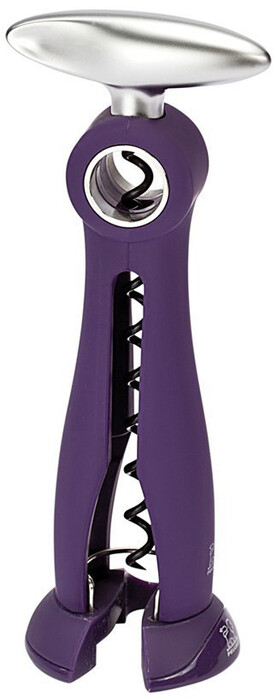 На фото изображение На фото изображение Peugeot, Salma Corkscrew, Purple (Пежо, Сальма Штопор с обрезателем фольги, Фиолетовый)