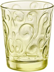 Bormioli Rocco, Naos Glass Water Candy Lime, Set of 3 pcs, 295 мл