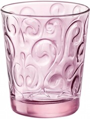 Bormioli Rocco, Naos Glass Water Candy Pink, Set of 3 pcs, 295 мл