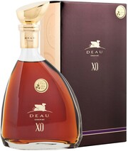 In the photo image Deau, XO, gift box, 0.7 L