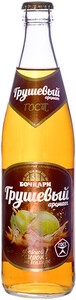 Бочкари, Грушевый аромат Лимонад, в стеклянной бутылке, 0.5 л