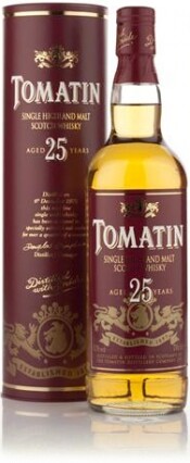 In the photo image Tomatin 25 Years Old, gift box, 0.7 L