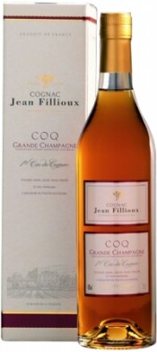 На фото изображение Jean Fillioux, Coq, 0.7 L (Жан Фийу, Кок, в подарочной коробке объемом 0.7 литра)