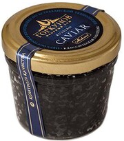 Gorkunov Sturgeon Black Caviar, glass, 100 g
