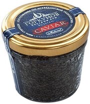 Gorkunov Sterlet Black Caviar, glass, 100 g
