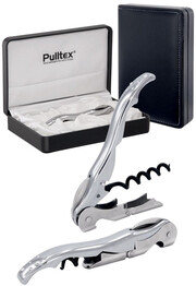 Pulltex, Pulltaps 6 Crystal Corkscrew, gift leather case