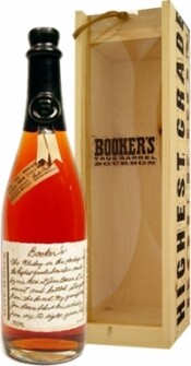 In the photo image Bookers 6 Years Old Cask Strength, gift box, 0.75 L
