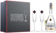 Bepi Tosolini, Most Uve Miste, gift set with 2 Riedel crystal glasses, 0.7 л