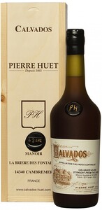 Pierre Huet, Calvados 43 Ans Straight from The Cask, wooden box, 0.7 L
