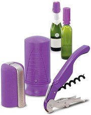 Pulltex, Wine & Champagne Starter Set, Purple