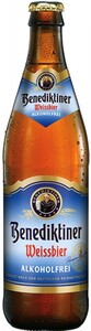 Безалкогольное пиво Benediktiner Weissbier Alkoholfrei, 0.5 л