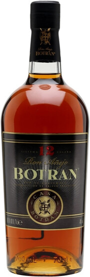 На фото изображение Botran 12 Anejo, 0.7 L (Ботран 12 Аньехо объемом 0.7 литра)