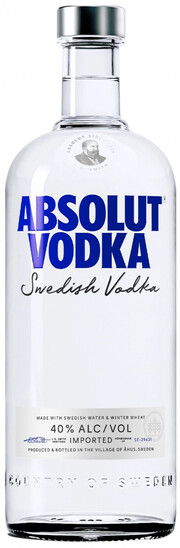In the photo image Absolut, 0.7 L