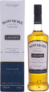 Bowmore Legend Islay Single Malt, gift box, 0.7 L