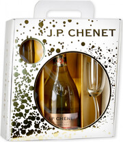 J.P.Chenet, Demi-Sec, gift box with 2 goblets