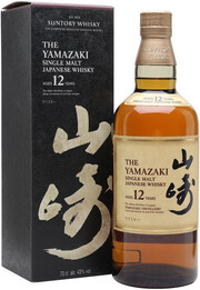 Японский виски Suntory, Yamazaki 12 years, gift box, 0.7 л