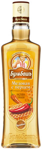 Бульбашъ Медовая с перцем, настойка горькая, 0.7 л