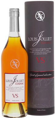 In the photo image Louis Jolliet VS, gift tube, 0.7 L