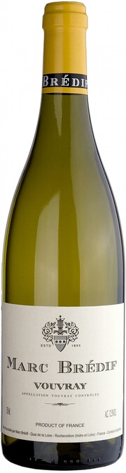 In the photo image Marc Bredif, Vouvray AOC, 2015, 0.75 L
