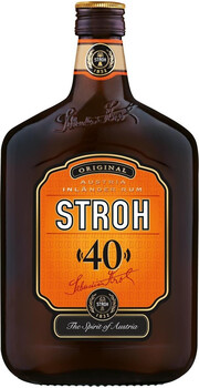 На фото изображение Stroh 40, 1 L (Штро 40 объемом 1 литр)