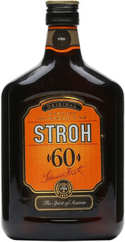 На фото изображение Stroh 60, 0.5 L (Штро 60 объемом 0.5 литра)