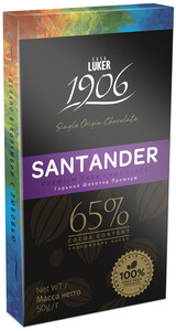 CasaLuker, Santander Premium Dark Chocolate, 100 g