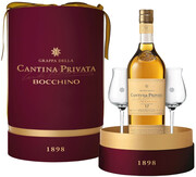 Bocchino, Cantina Privata 12 anni, gift box with 2 glasses, 0.7 L