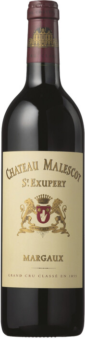 На фото изображение Chateau Malescot St.Exupery AOC 3-em Grand Cru Classe, 2012, 0.75 L (Шато Малеско Сэнт Экзюпери, 2012 объемом 0.75 литра)