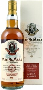 Mac Na Mara Unchilfiltered Rum Finish, gift box, 0.7 л