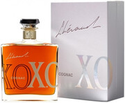 На фото изображение Lheraud Cognac XO, 0.7 L (Леро Коньяк ХО в подарочной коробке объемом 0.7 литра)
