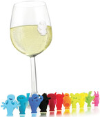 Vacu Vin, Glass Markers Party People, set of 12 pcs