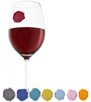 Vacu Vin, Glass Markers Classic, set of 8 pcs
