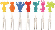 Vacu Vin, Snack Markers Party People, set of 8 pcs