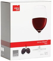 Vacu Vin, Red Wine Glass, set of 2 pcs, 530 мл