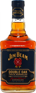Американский виски Jim Beam, Double Oak, 0.7 л