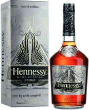 Hennessy V.S., Limited Edition by Scott Campbell, gift box, 0.7 л