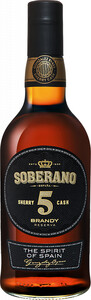 Испанский бренди Soberano 5, 0.7 л