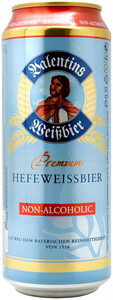 Valentins Hefeweissbier, Non Alcoholic, in can, 0.5