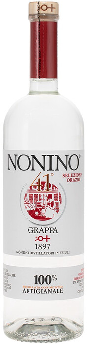 На фото изображение Tradizione Nonino, 1 L (Нонино, Граппа Традиционе объемом 1 литр)
