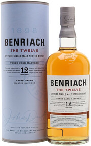 In the photo image Benriach 12 years old, In Tube, 0.7 L
