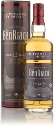 In the photo image Benriach Heredotus Fumosus Pedro Ximenez Wood Finish 12 years old, In Tube, 0.7 L