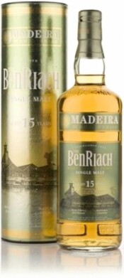 In the photo image Benriach Madeira Wood Finish 15 years old, In Tube, 0.7 L