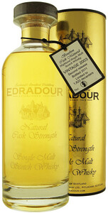 Edradour, Bourbon Cask Matured (61,7%), 2003, in tube, 0.7 L