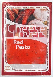 Нарезка сыра Чиз Лавес Песто красный, в нарезке, 150 г
